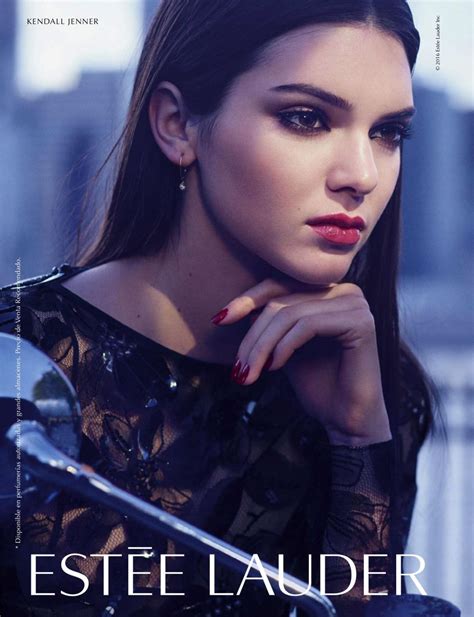 kendall jenner makeup estee lauder.